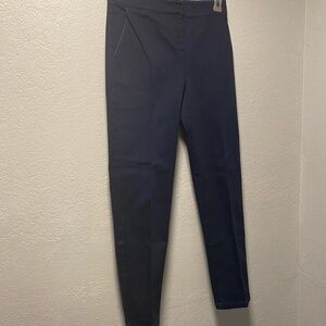 ST JOHN Womens Denim Dresspants With Pockets Sz 4